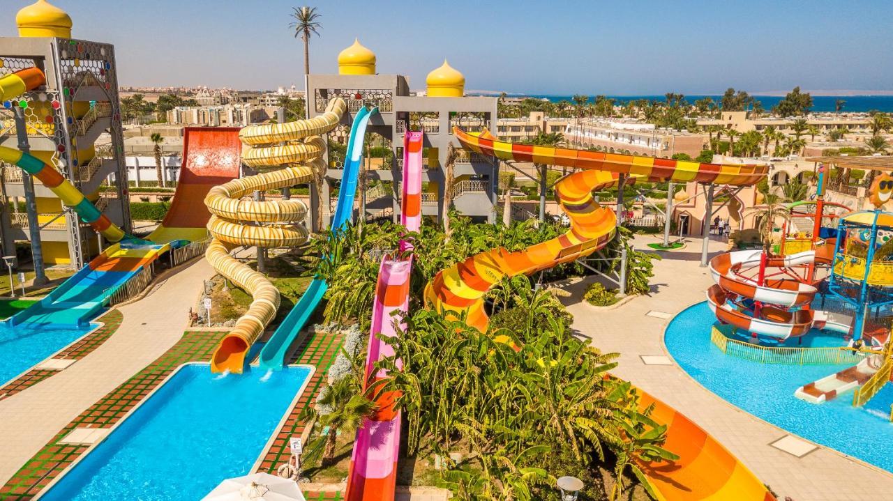 Aladdin Beach Resort Hurghada Exterior foto