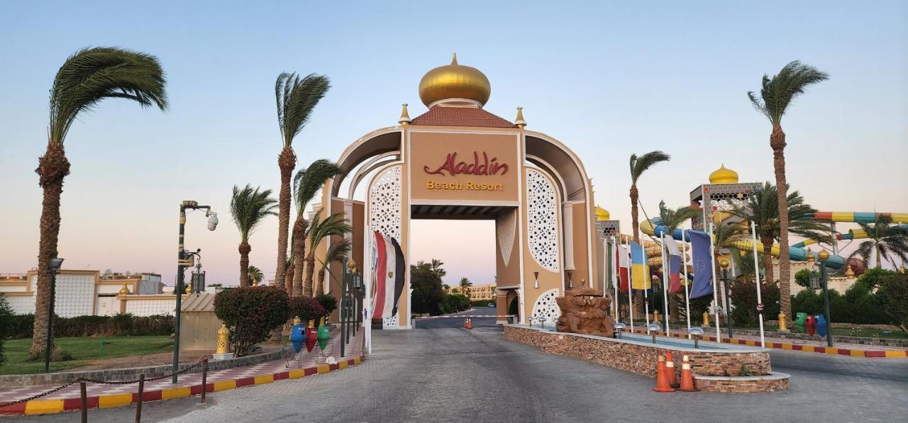 Aladdin Beach Resort Hurghada Exterior foto