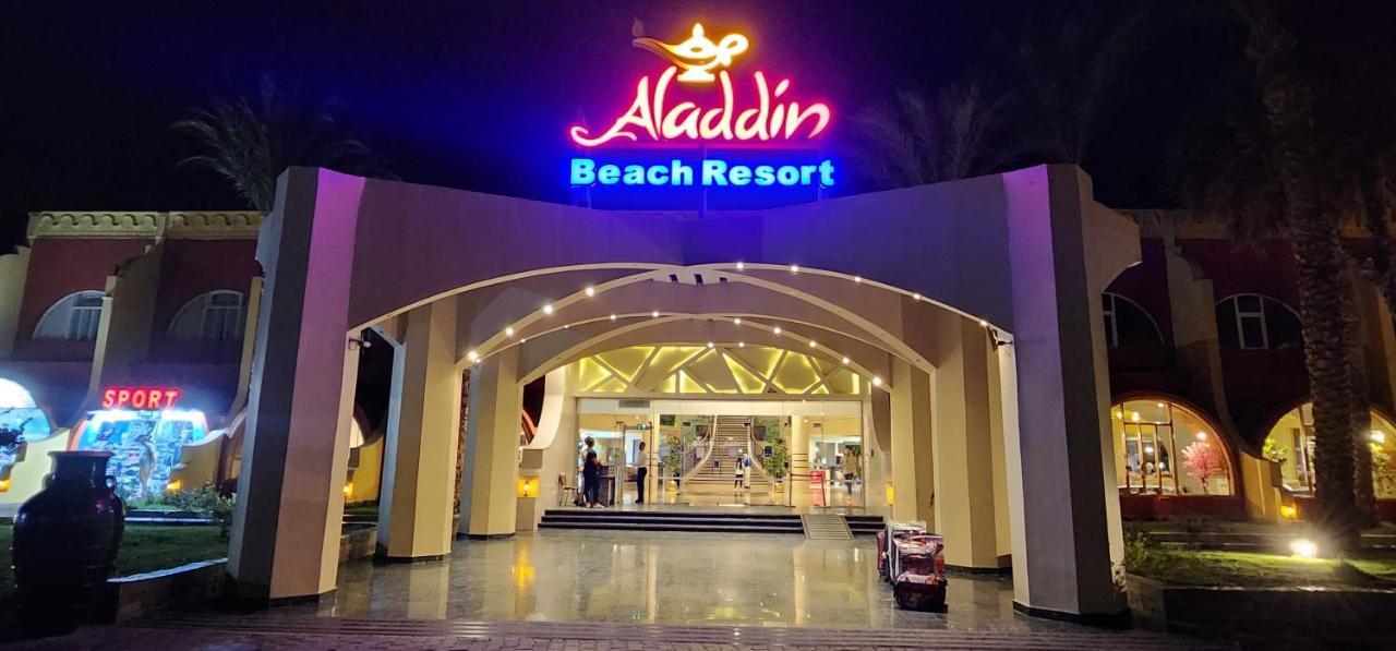 Aladdin Beach Resort Hurghada Exterior foto